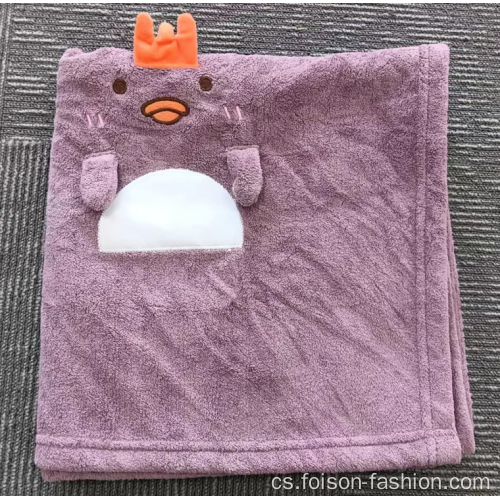 Krásná kreslená deka Měkká deka